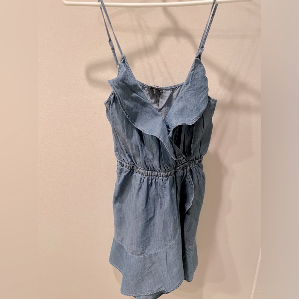 Express denim dress
